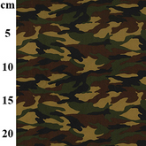 Rose & Hubble Jungle Camouflage 100% Cotton Poplin Fabric (CP0437)